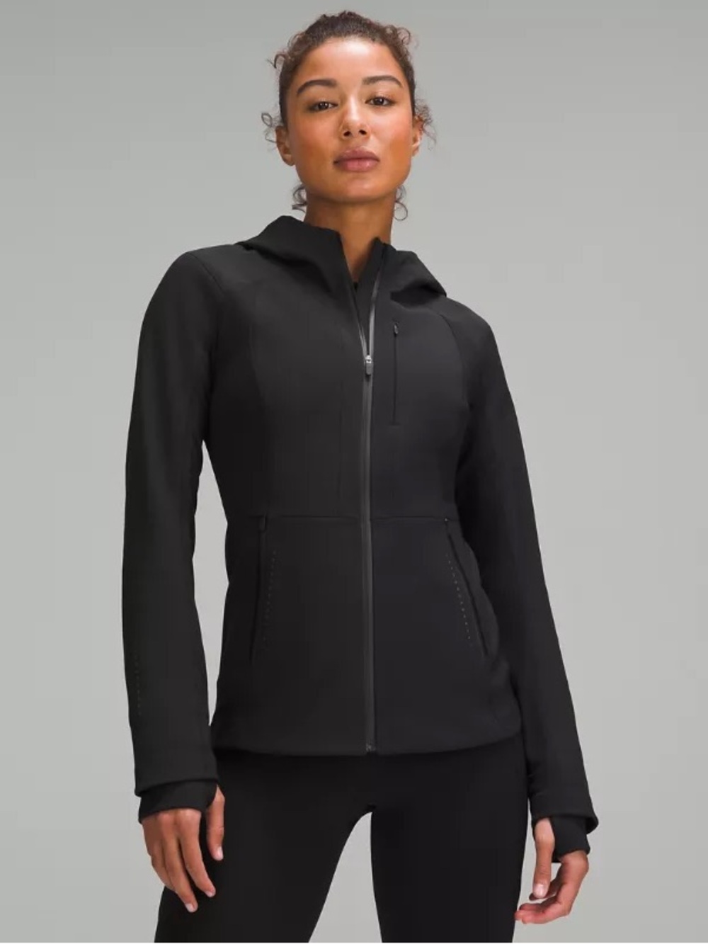 Lululemon Cross Chill RepelShell Performance Jacket Black size 8